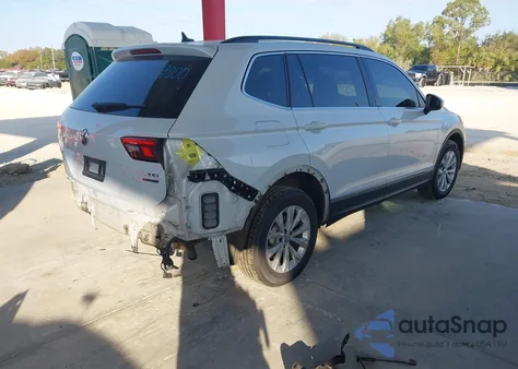 2018 Volkswagen Tiguan 2.0T Se/2.0T Sel из США, поврежденный, VIN 3VV2B7AX8JM062950